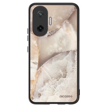 Etui na Xiaomi Poco F7 5G - Cream marble