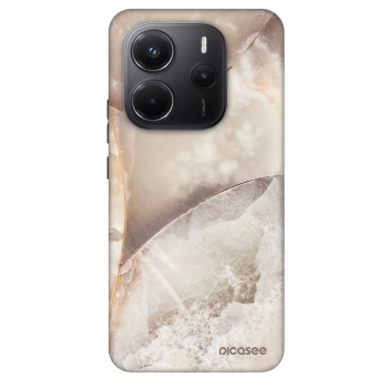 Etui na Xiaomi Redmi Note 14 5G - Cream marble