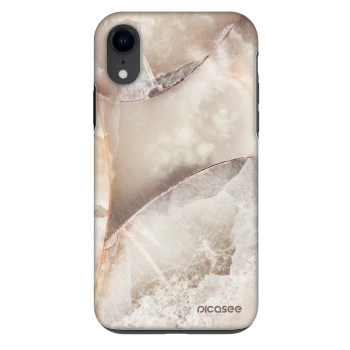 Etui na Apple iPhone XR - Cream marble