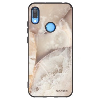 Etui na Huawei Y6 2019 - Cream marble