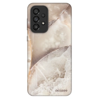 Etui na Samsung Galaxy A33 5G A336 - Cream marble