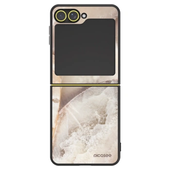 Etui na Samsung Galaxy Z Flip7 FE 5G - Cream marble