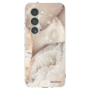 Picasee silikonowe przeźroczyste etui na Xiaomi Redmi 15 5G - Cream marble