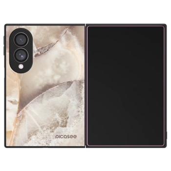 Etui na Samsung Galaxy Z Fold8 5G - Cream marble