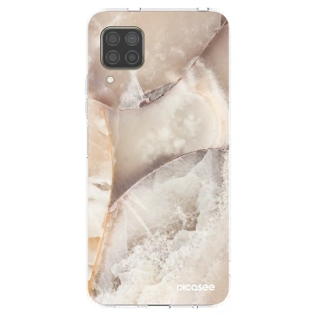 Picasee silikonowe przeźroczyste etui na Huawei P40 Lite - Cream marble