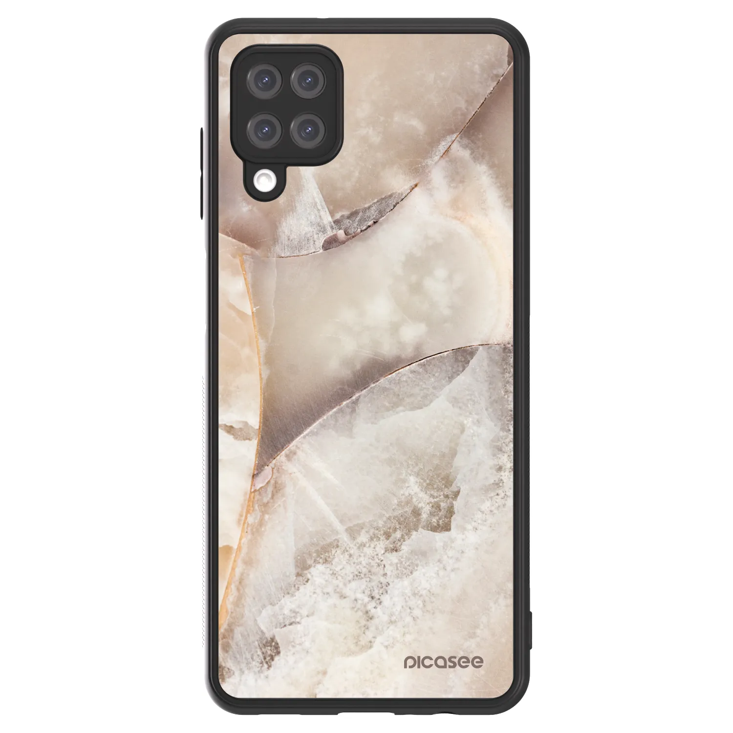 Picasee ULTIMATE CASE na Samsung Galaxy A12 A125F - Cream marble