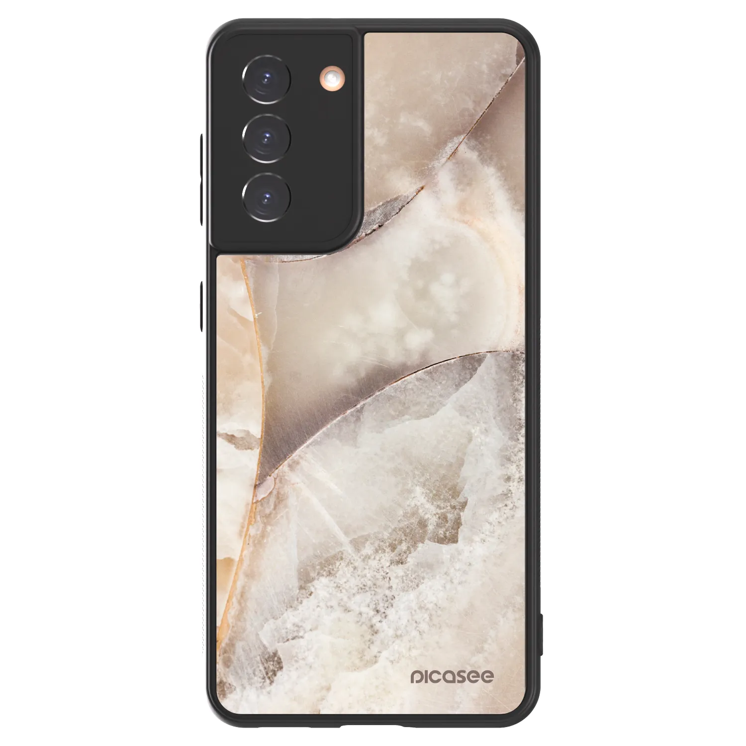 Picasee ULTIMATE CASE na Samsung Galaxy S21 5G G991B - Cream marble