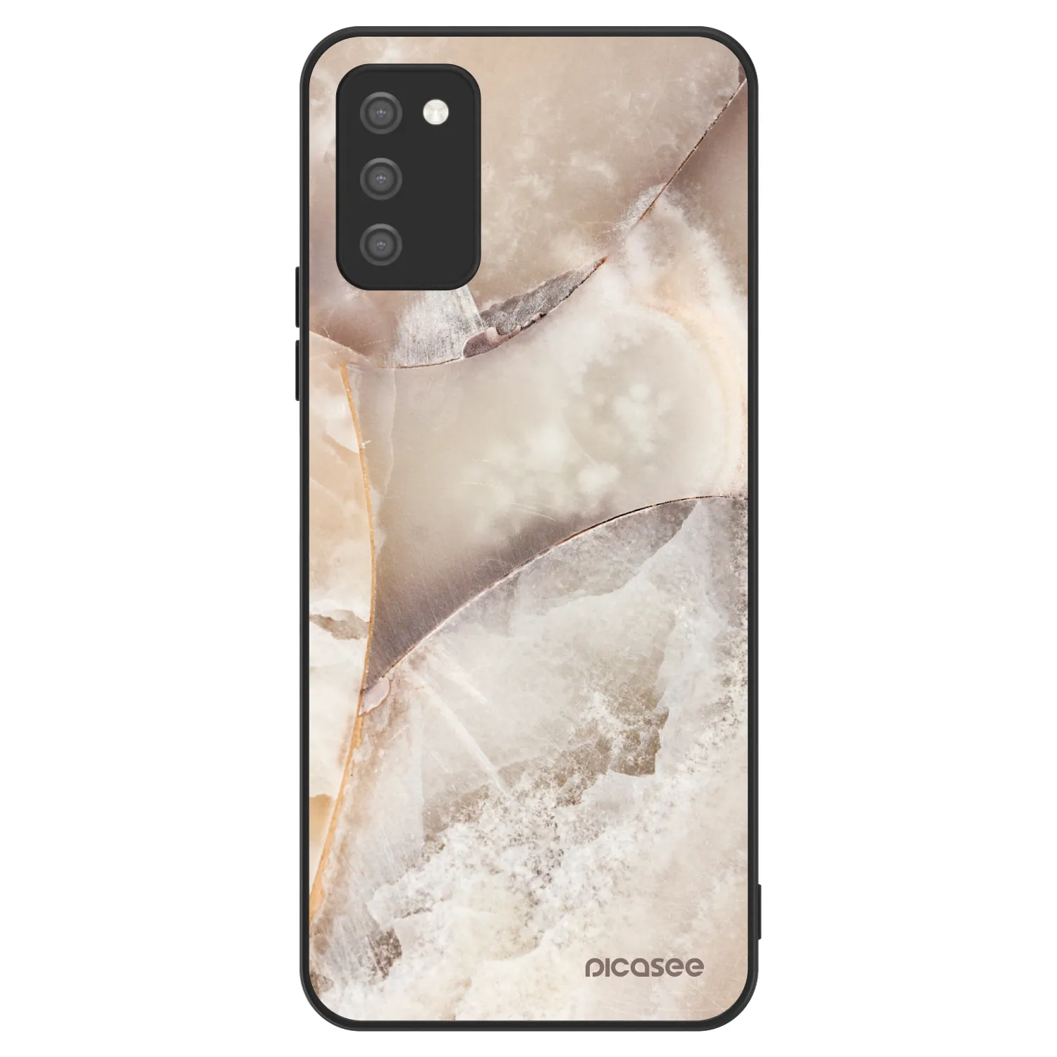 Picasee ULTIMATE CASE na Samsung Galaxy A02s A025G - Cream marble