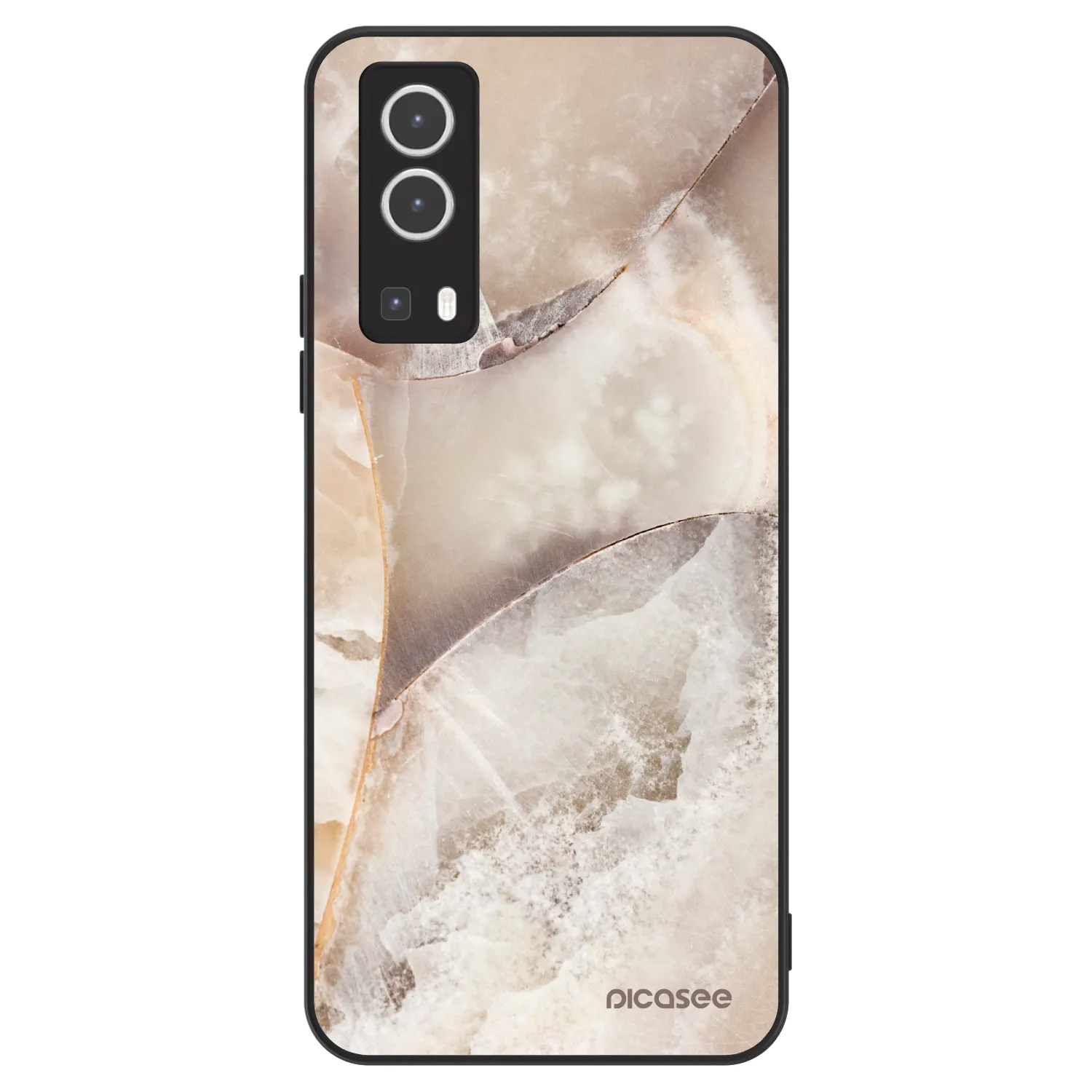 Picasee ULTIMATE CASE na Vivo Y72 5G - Cream marble