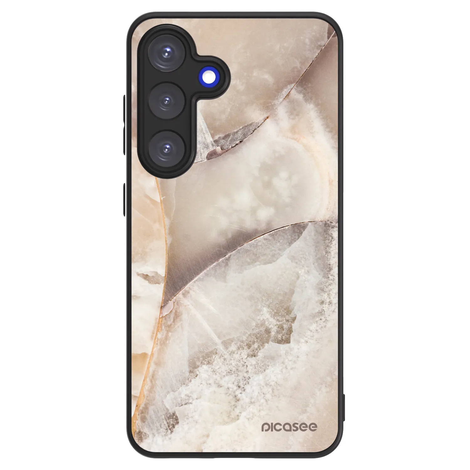 Picasee ULTIMATE CASE PowerShare pro Samsung Galaxy S25 5G - Cream marble