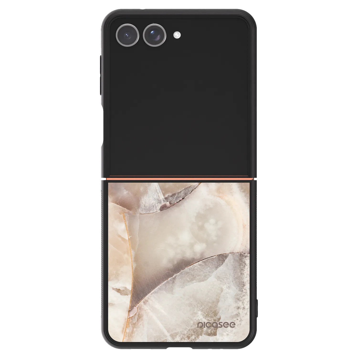 Picasee ULTIMATE CASE na Samsung Galaxy Z Flip7 5G - Cream marble