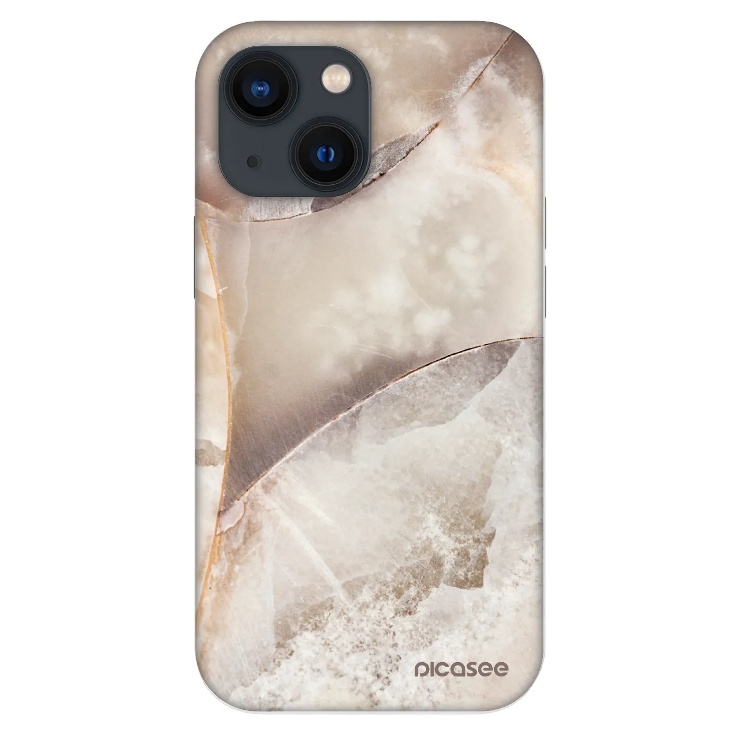 Picasee Fashion Case na Apple iPhone 13 mini - Cream marble