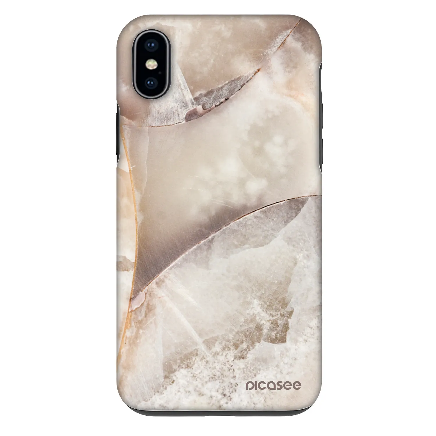 Picasee Fashion Case na Apple iPhone XS Max - Cream marble