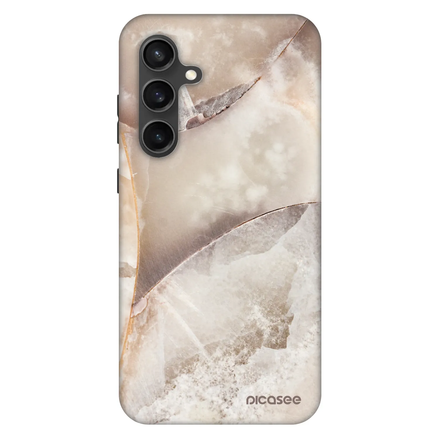 Picasee Fashion Case na Samsung Galaxy S24 FE S721B - Cream marble