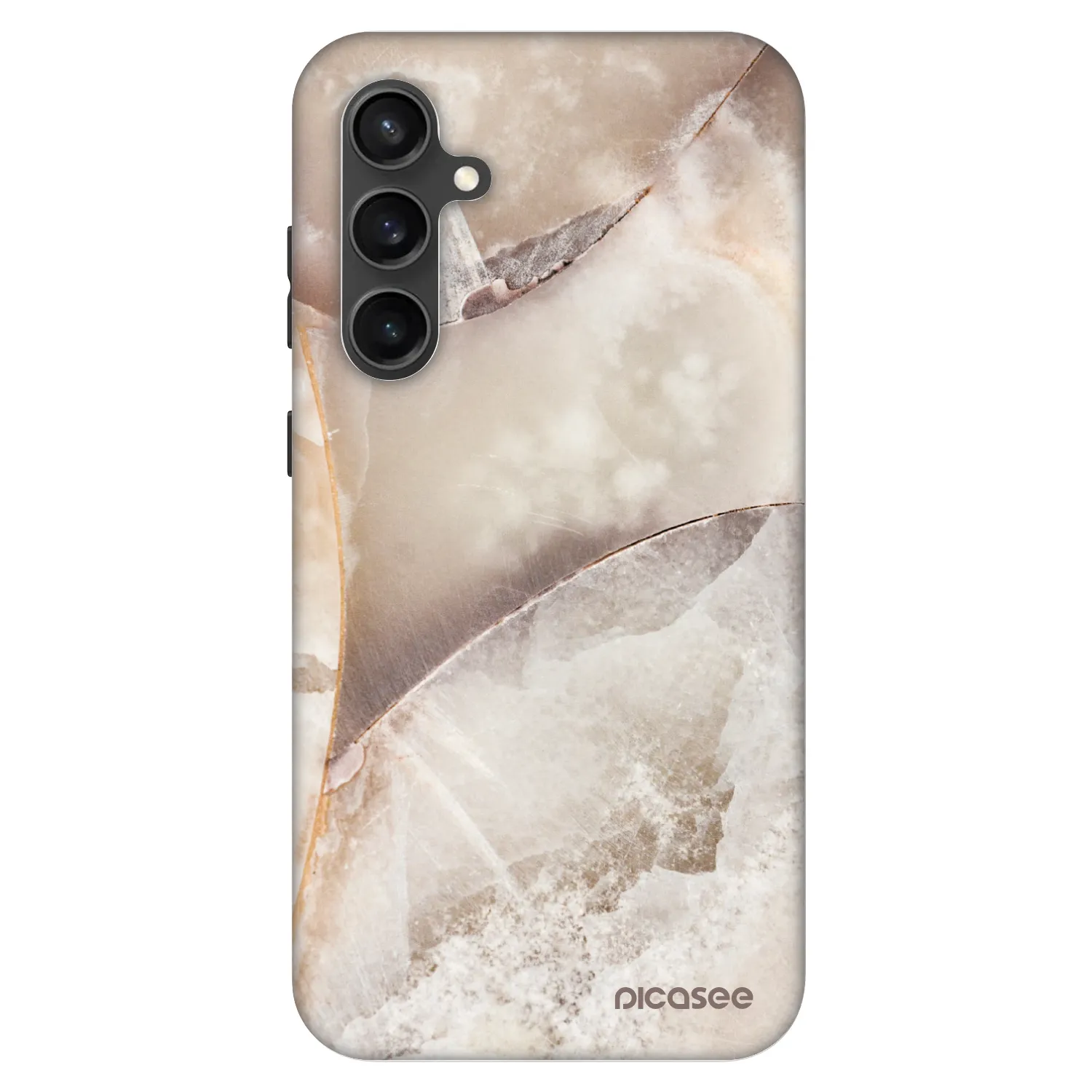 Picasee Fashion Case na Samsung Galaxy S23 FE S711B - Cream marble