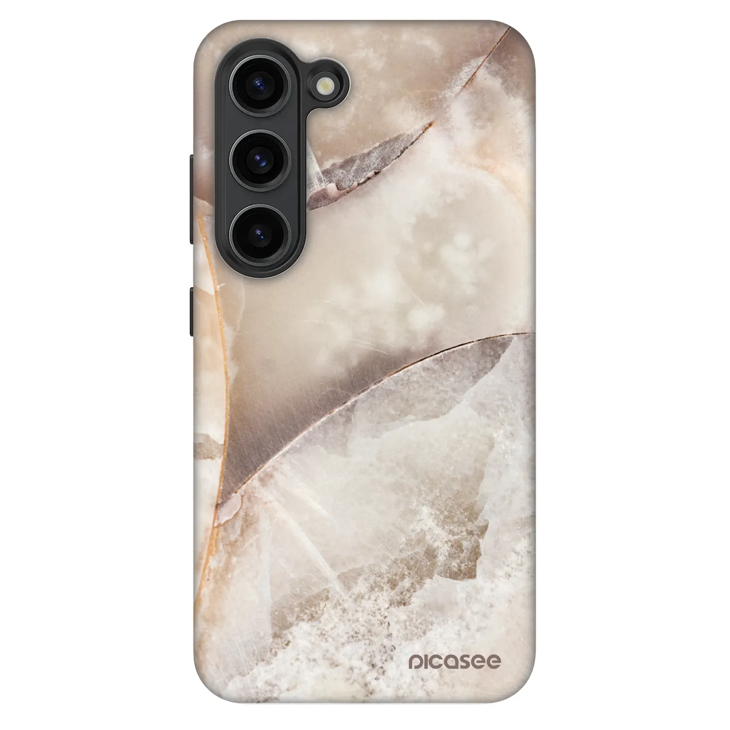 Picasee Fashion Case na Samsung Galaxy S23 5G - Cream marble