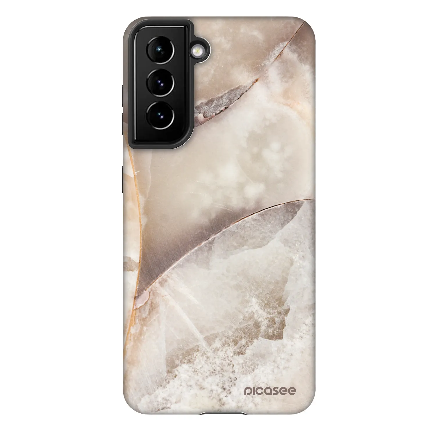 Picasee Fashion Case na Samsung Galaxy S21 FE 5G - Cream marble