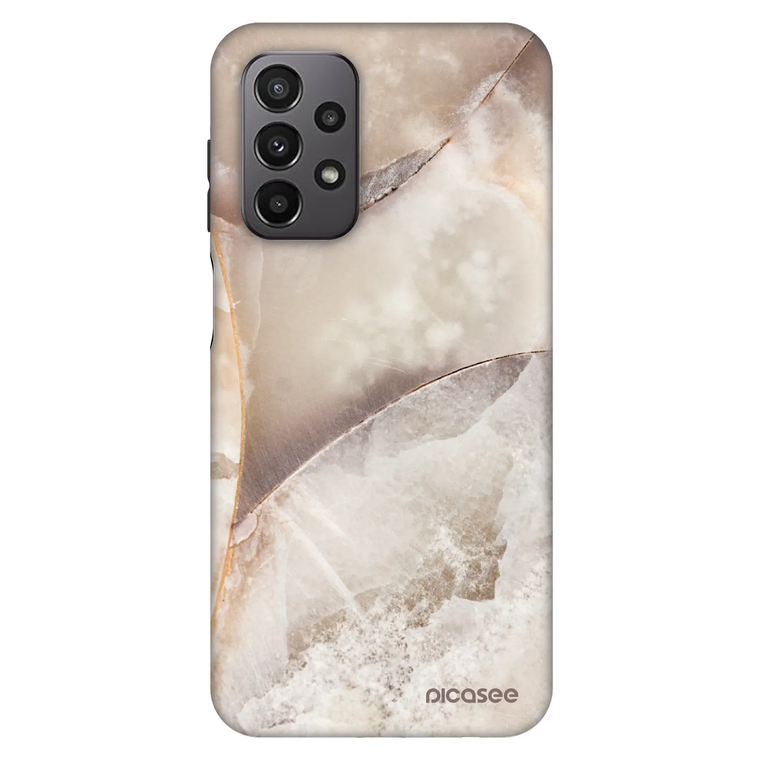 Picasee Fashion Case na Samsung Galaxy A23 A236B 5G - Cream marble