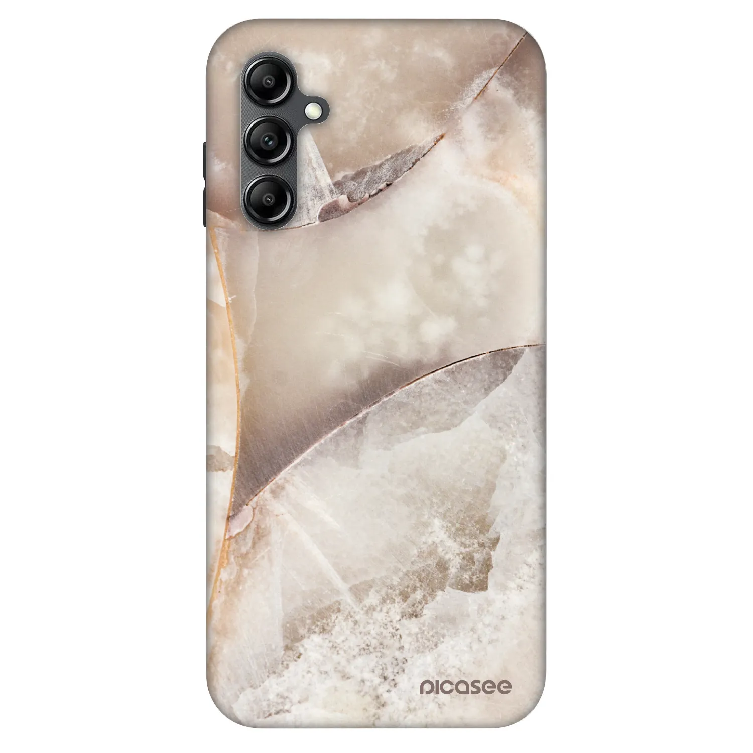 Picasee Fashion Case na Samsung Galaxy A14 4G A145R - Cream marble