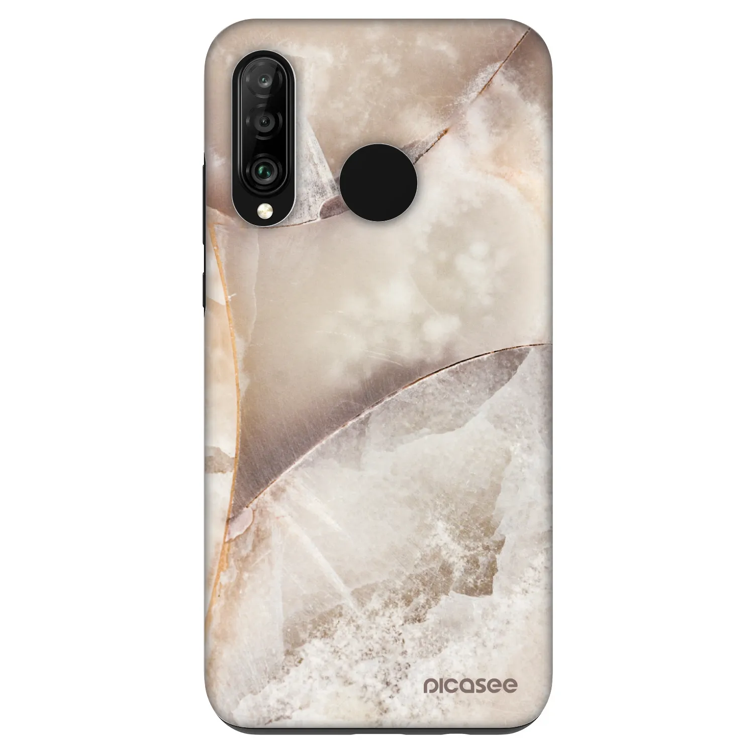 Picasee Fashion Case na Huawei P30 Lite - Cream marble