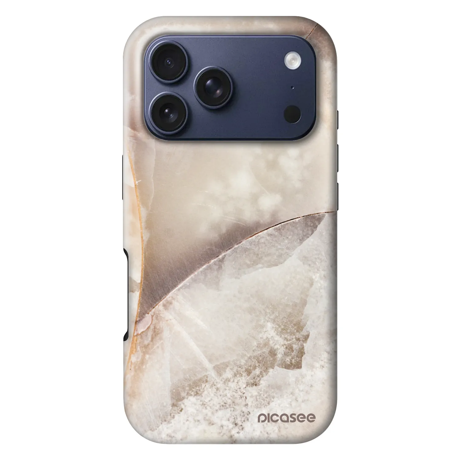 Picasee Fashion Case MagSafe na Apple iPhone 18 Pro - Cream marble