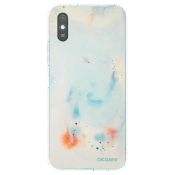 Picasee silikonowe przeźroczyste etui na Xiaomi Redmi 9A - Splash