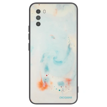 Picasee silikonowe czarne etui na Xiaomi Poco M3 - Splash