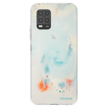 Picasee silikonowe przeźroczyste etui na Xiaomi Mi 10 Lite - Splash