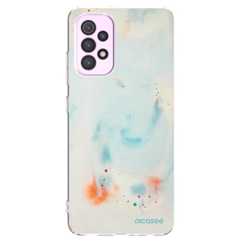 Picasee silikonowe przeźroczyste etui na Samsung Galaxy A32 5G A326B - Splash
