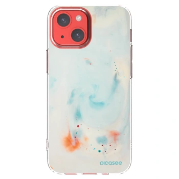 Picasee silikonowe przeźroczyste etui na Apple iPhone 13 mini - Splash