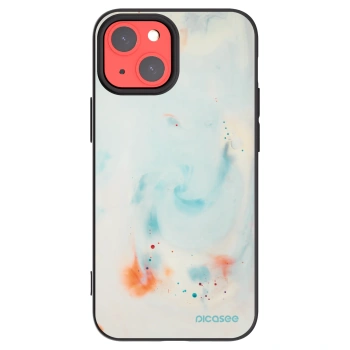 Picasee silikonowe czarne etui na Apple iPhone 13 mini - Splash