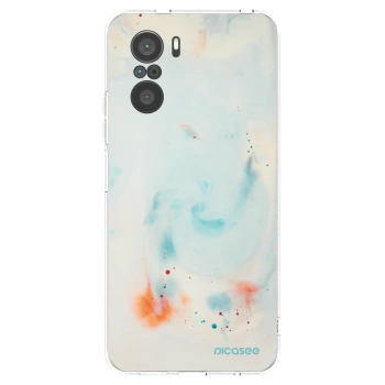 Picasee silikonowe przeźroczyste etui na Xiaomi Poco F3 - Splash