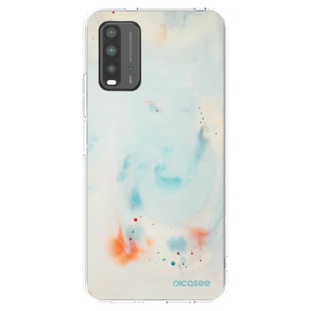 Picasee silikonowe przeźroczyste etui na Xiaomi Redmi 9T - Splash