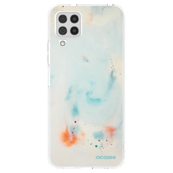 Picasee silikonowe przeźroczyste etui na Samsung Galaxy A22 A225F 4G - Splash