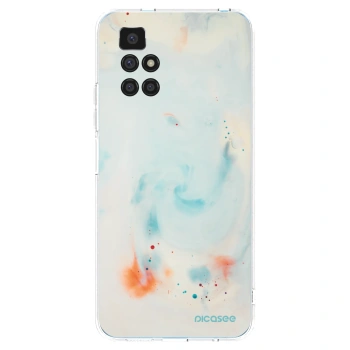 Picasee silikonowe przeźroczyste etui na Xiaomi Redmi 10 - Splash