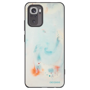 Picasee silikonowe czarne etui na Xiaomi Redmi Note 11S 4G - Splash