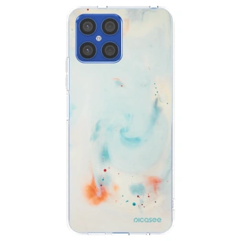 Picasee silikonowe przeźroczyste etui na Honor X8 4G - Splash