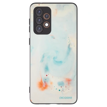 Picasee silikonowe czarne etui na Samsung Galaxy A33 5G A336 - Splash