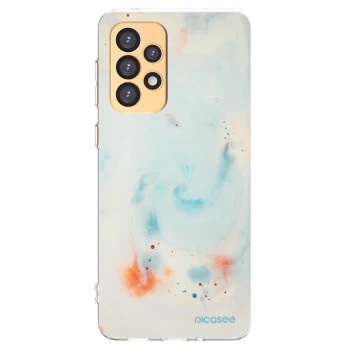 Picasee silikonowe przeźroczyste etui na Samsung Galaxy A33 5G A336 - Splash