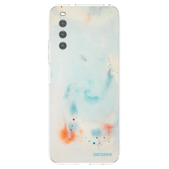 Picasee silikonowe przeźroczyste etui na Sony Xperia 10 IV 5G - Splash