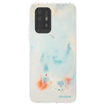 Picasee silikonowe przeźroczyste etui na OPPO A94 5G - Splash