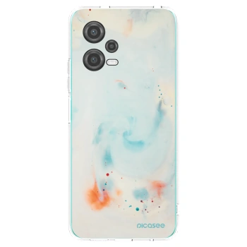 Picasee silikonowe przeźroczyste etui na Xiaomi Poco X5 - Splash