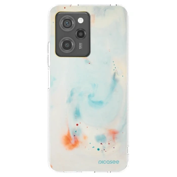 Picasee silikonowe czarne etui na Xiaomi Poco X5 Pro - Splash