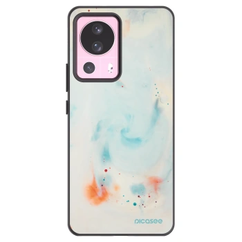 Picasee silikonowe czarne etui na Xiaomi 13 Lite - Splash