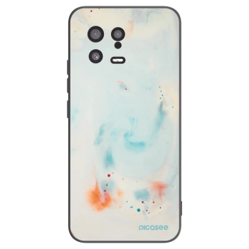 Picasee silikonowe czarne etui na Xiaomi 13 - Splash
