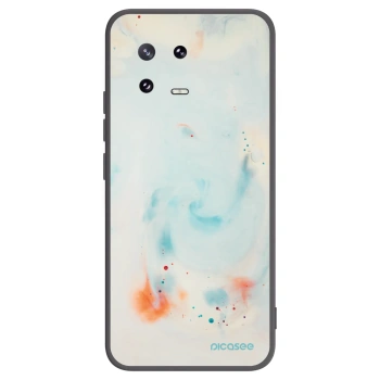 Picasee silikonowe czarne etui na Xiaomi 13 Pro - Splash