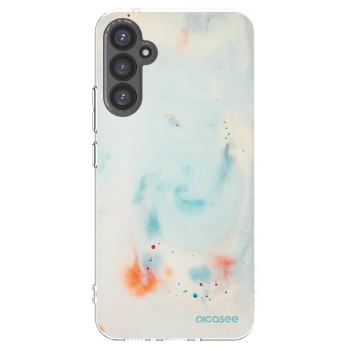 Picasee silikonowe przeźroczyste etui na Samsung Galaxy A34 5G A346B - Splash