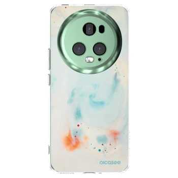 Picasee silikonowe przeźroczyste etui na Honor Magic5 Pro - Splash