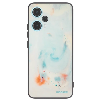 Picasee silikonowe czarne etui na Xiaomi Poco F5 - Splash