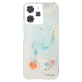 Picasee silikonowe przeźroczyste etui na Xiaomi Redmi 12 4G - Splash